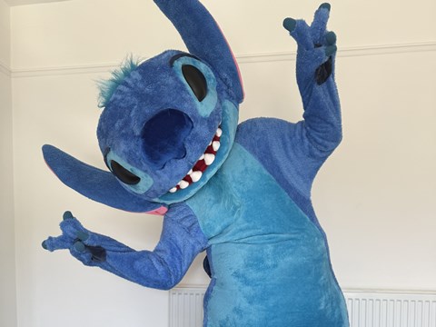 Stitch mascot Sheffield 