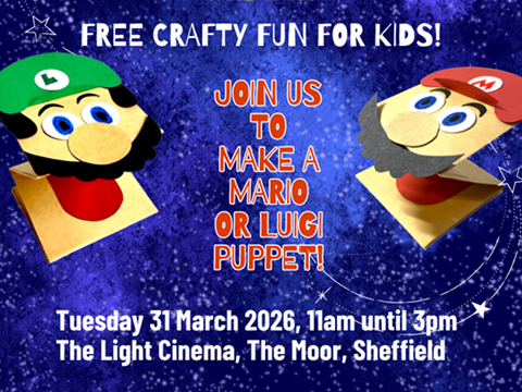 super mario puppets my arty party